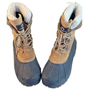 WEATHERPROOF MENS BOOTS SIZE 8M #016-4003 THINSULATE